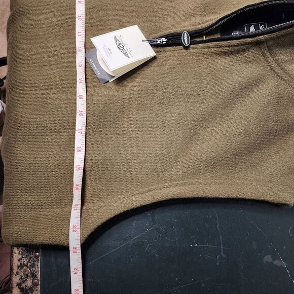 Straight Down Golf Vest Mens Medium 3/4 Zip Brown NWT Size Large - Picture 6 of 7